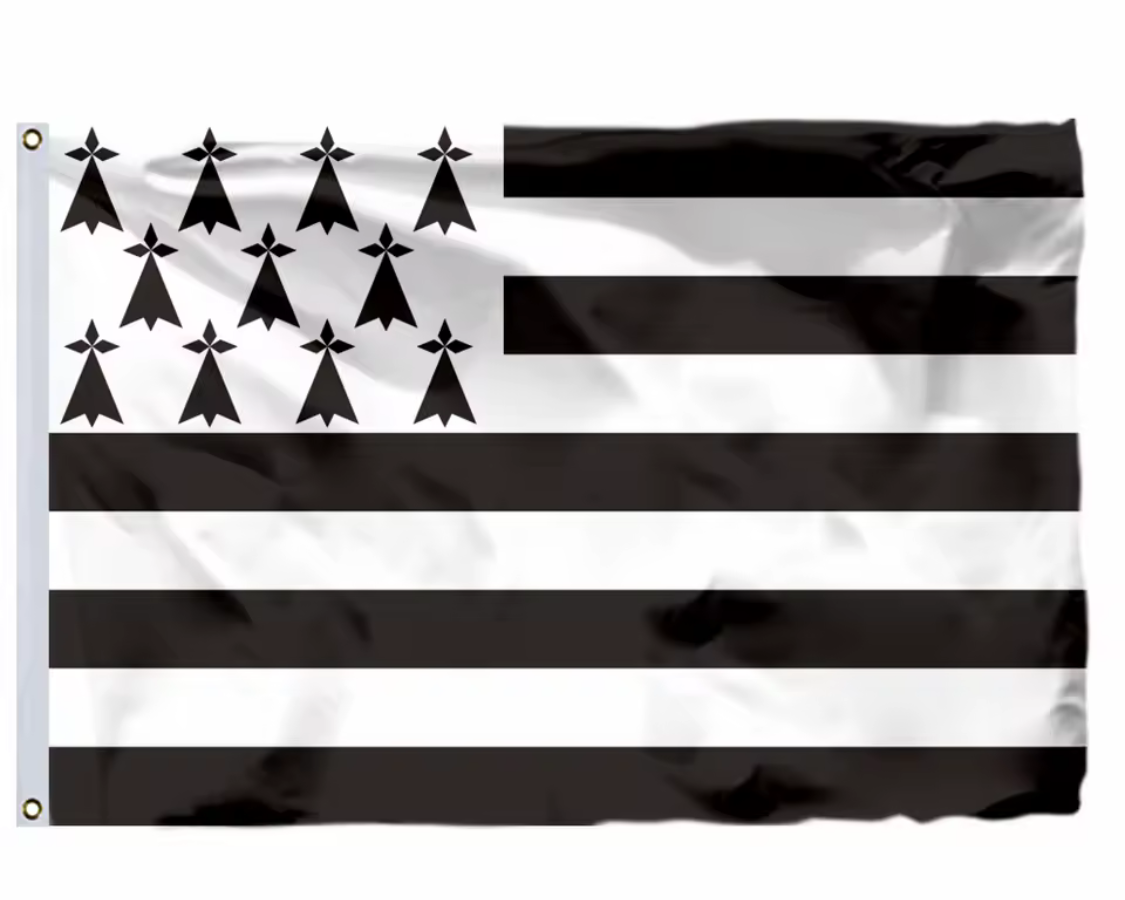Drapeau de la Bretagne